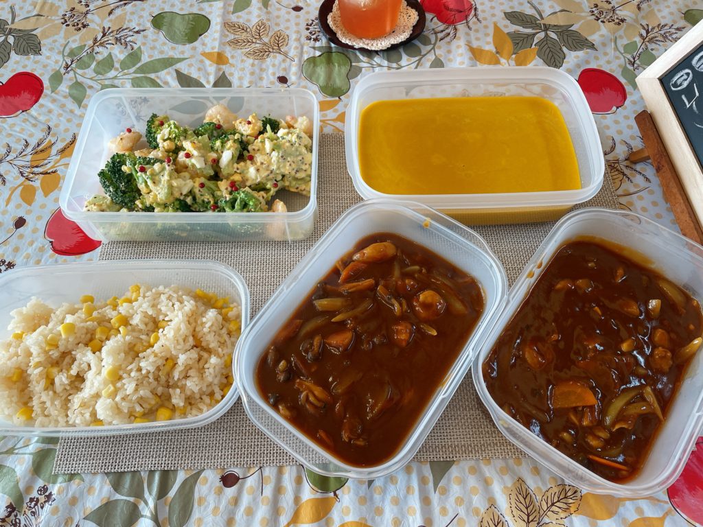 料理教室マンツーマンシーフードカレーセット