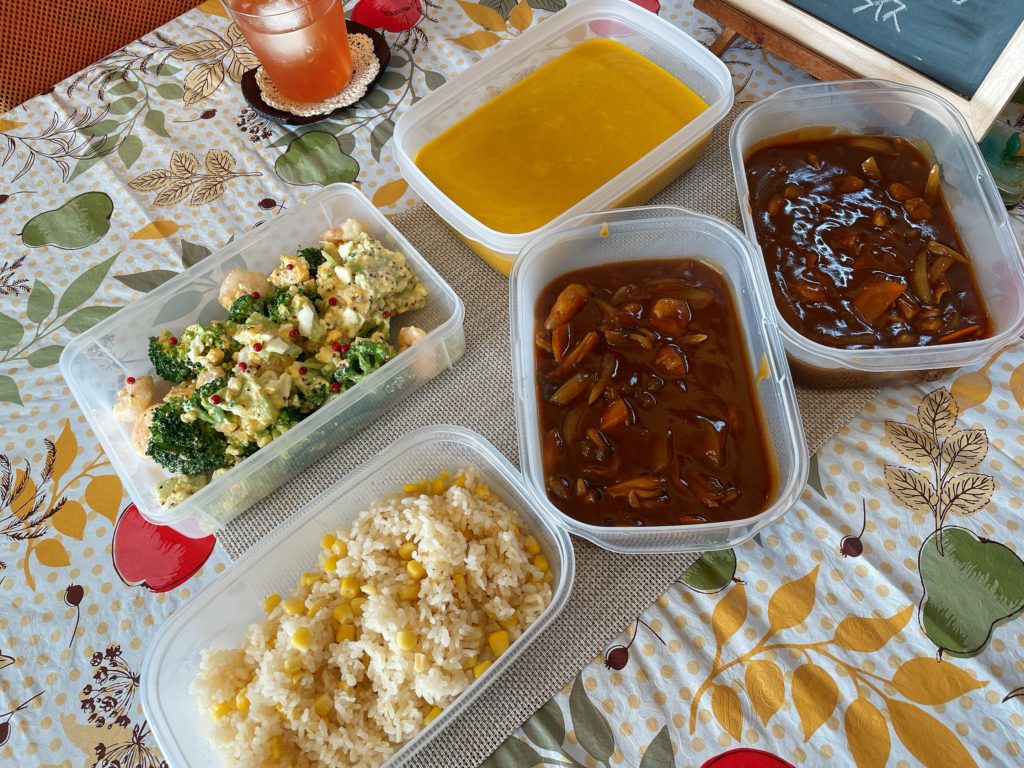 料理教室マンツーマンシーフードカレーセット