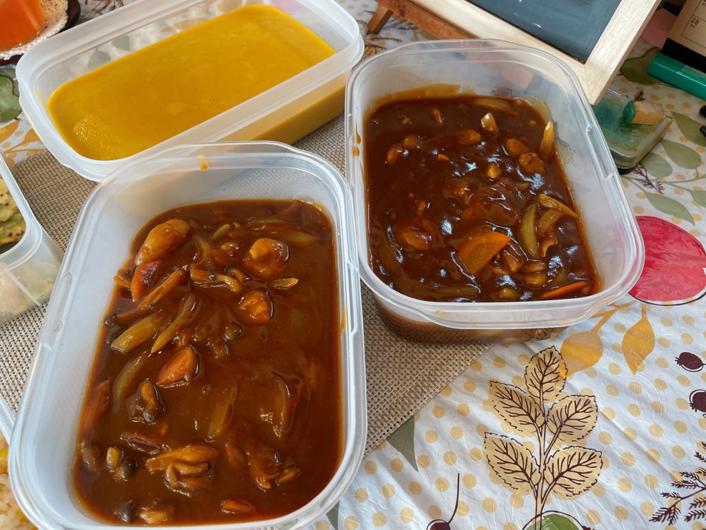 料理教室マンツーマンシーフードカレー