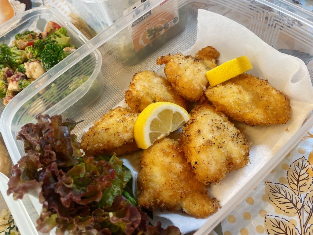 料理教室マンツーマンささみ梅しそカツ