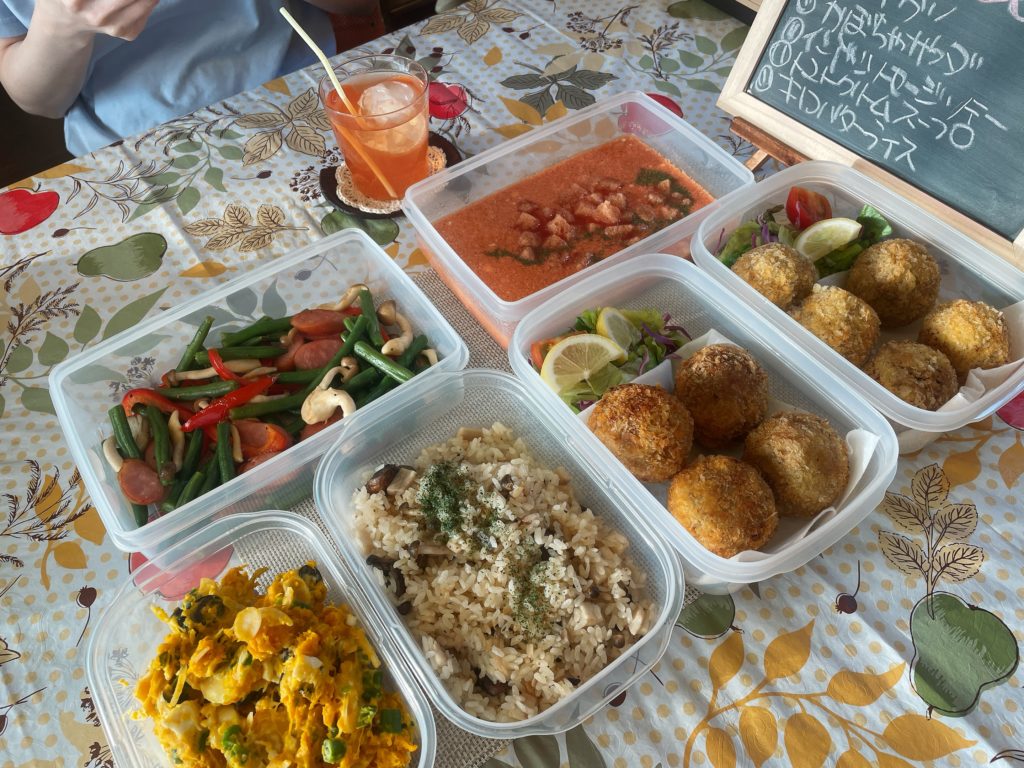 料理教室マンツーマンメンチカツセット