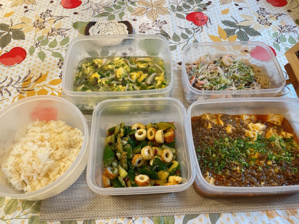 料理教室マンツーマン麻婆豆腐セット