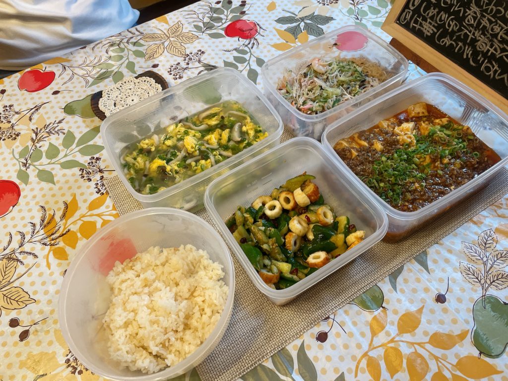 料理教室マンツーマン麻婆豆腐セット