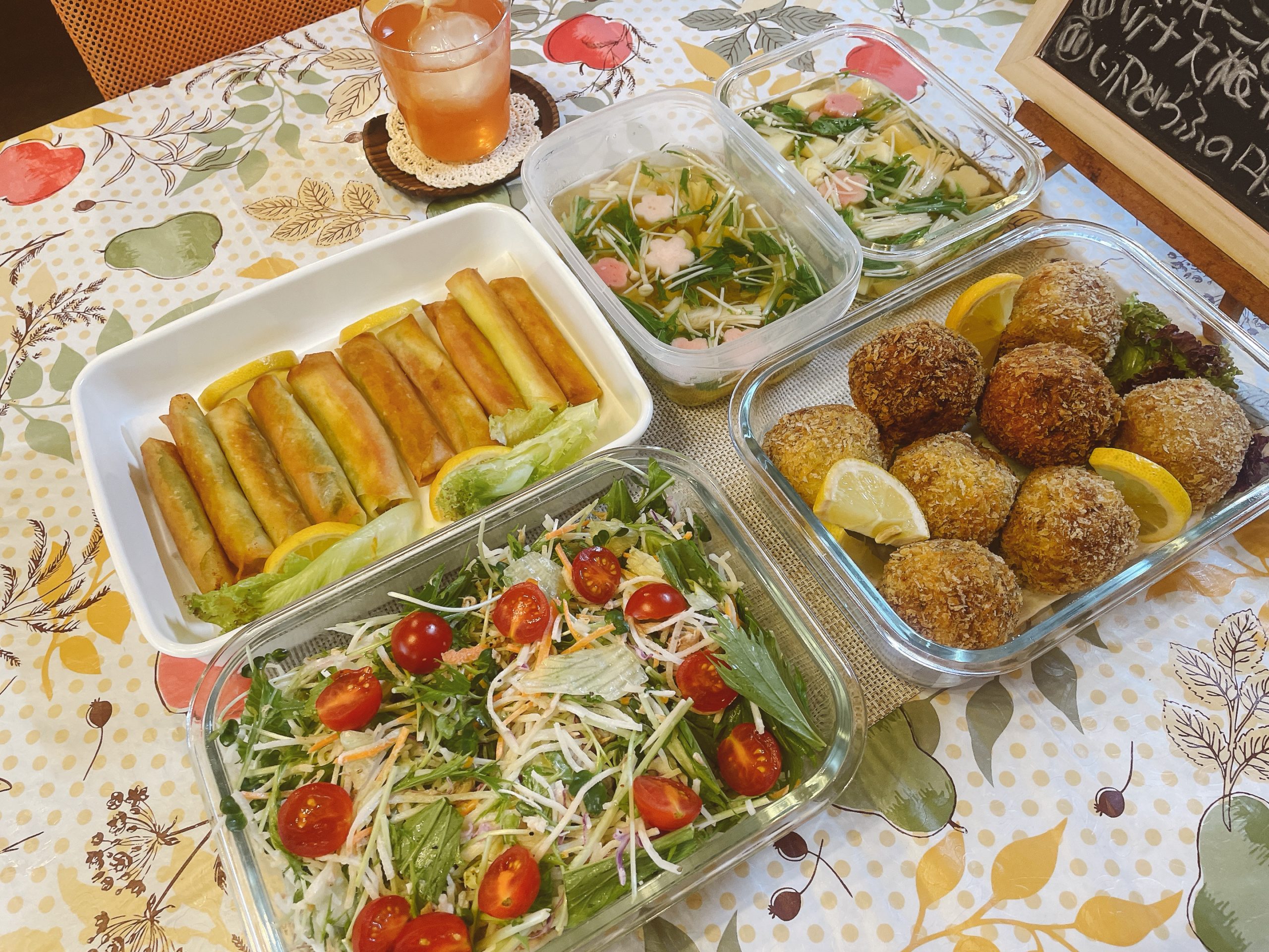 料理教室マンツーマンメンチカツセット