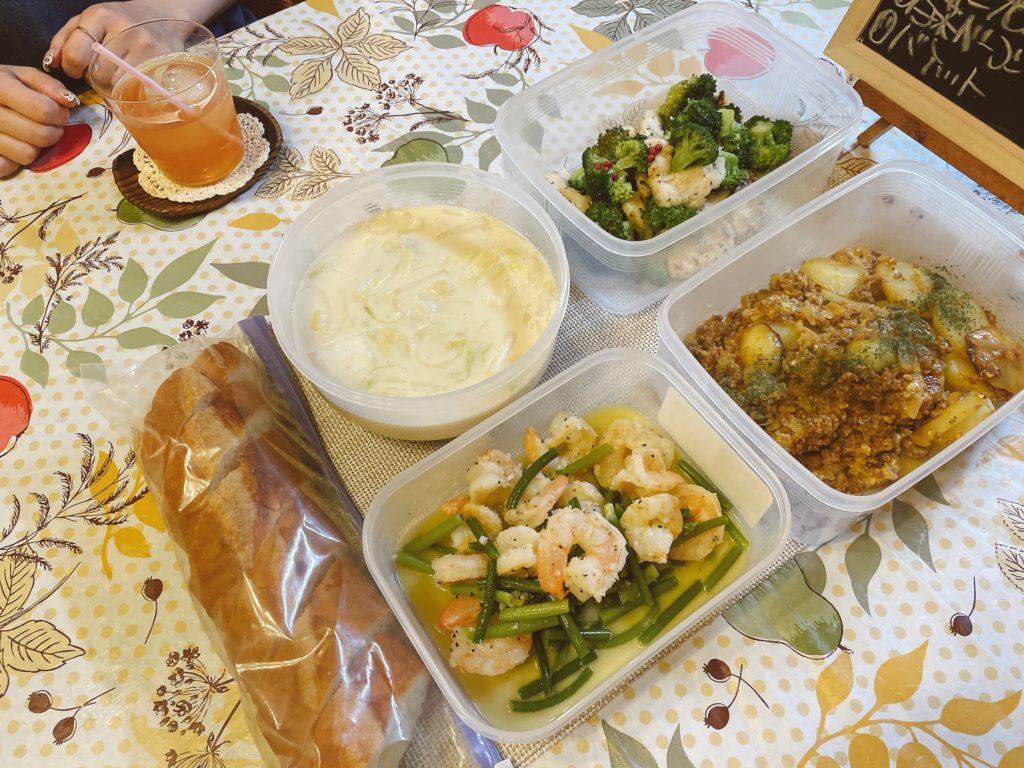 料理教室マンツーマンじゃがミートチーズ焼きセット