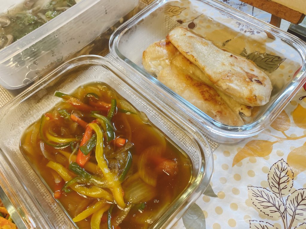 料理教室マンツーマン鶏の甘酢あんかけ