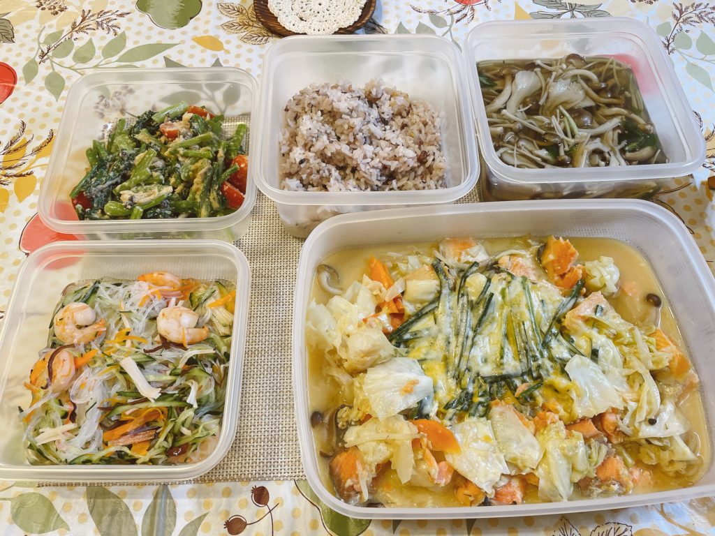 料理教室マンツーマン鮭のちゃんちゃん焼きセット