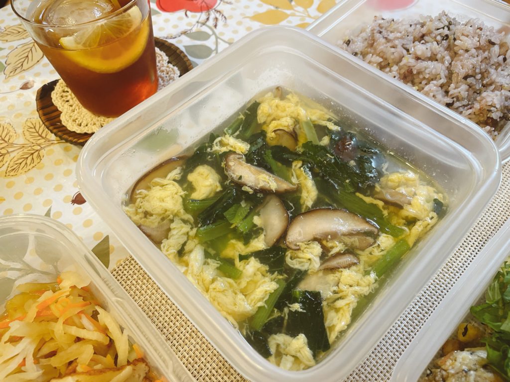 料理教室マンツーマンかきたま汁