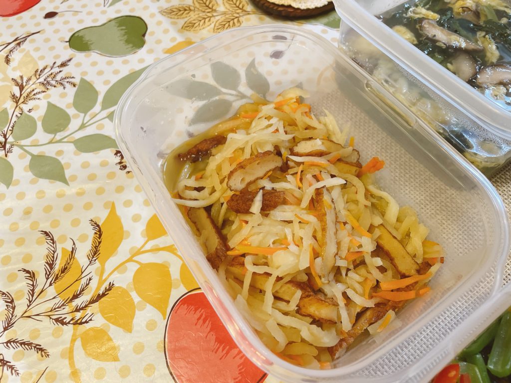 料理教室マンツーマン切り干し大根