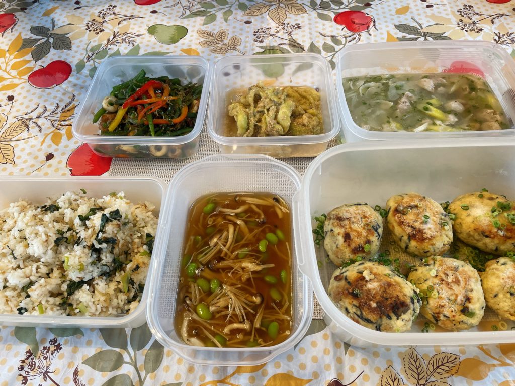 料理教室マンツーマン厚揚げひじきつくねセット