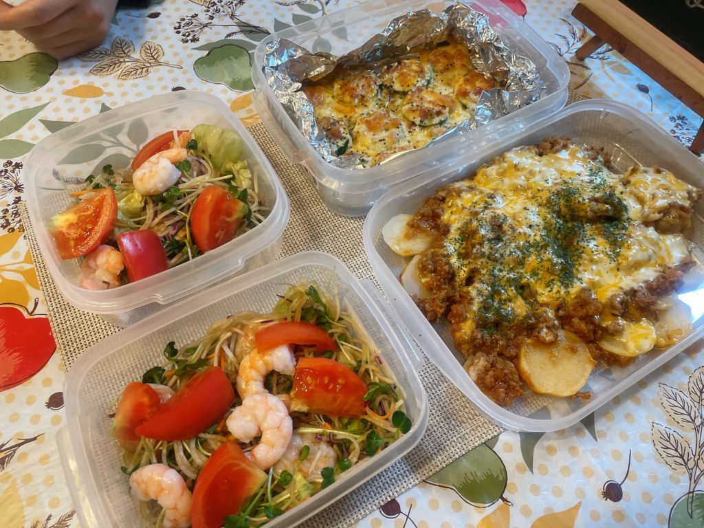 料理教室マンツーマンじゃがミートチーズ焼きセット