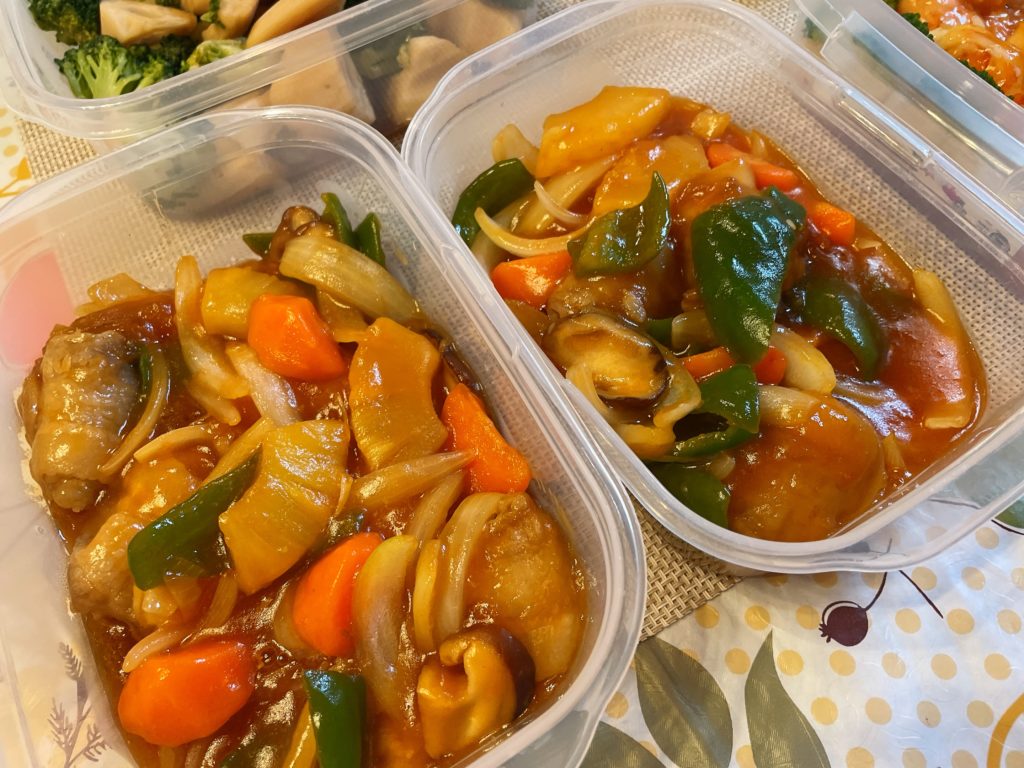 料理教室マンツーマン酢豚