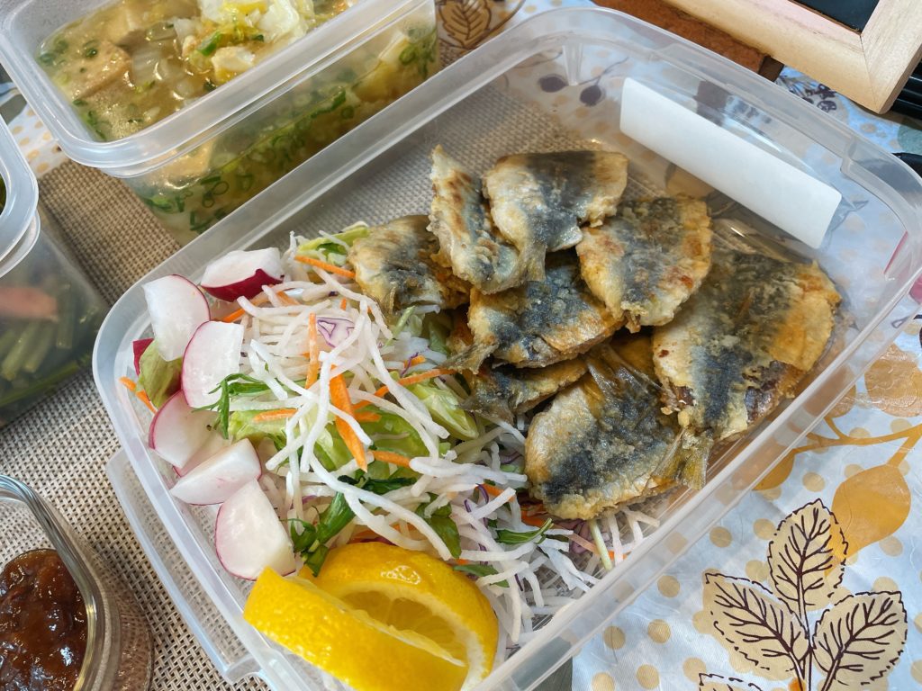 料理教室マンツーマンいわし梅