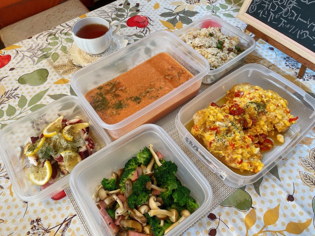 料理教室マンツーマンチキンチーズ蒸し焼きセット