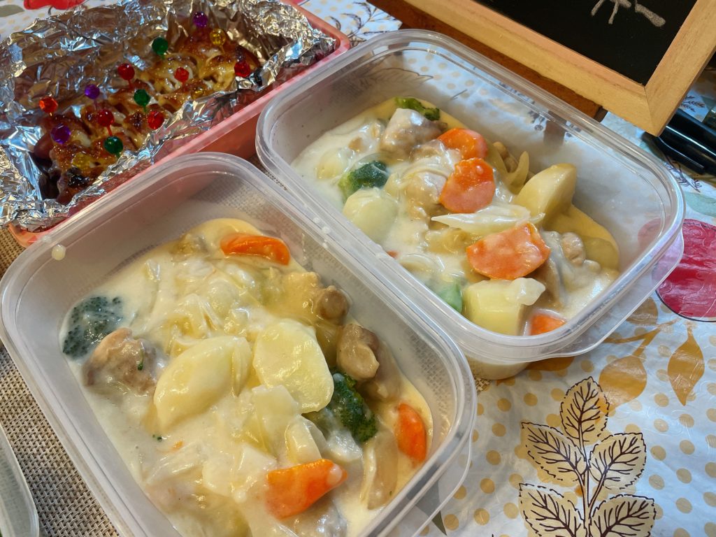 料理教室マンツーマンクリームシチュー