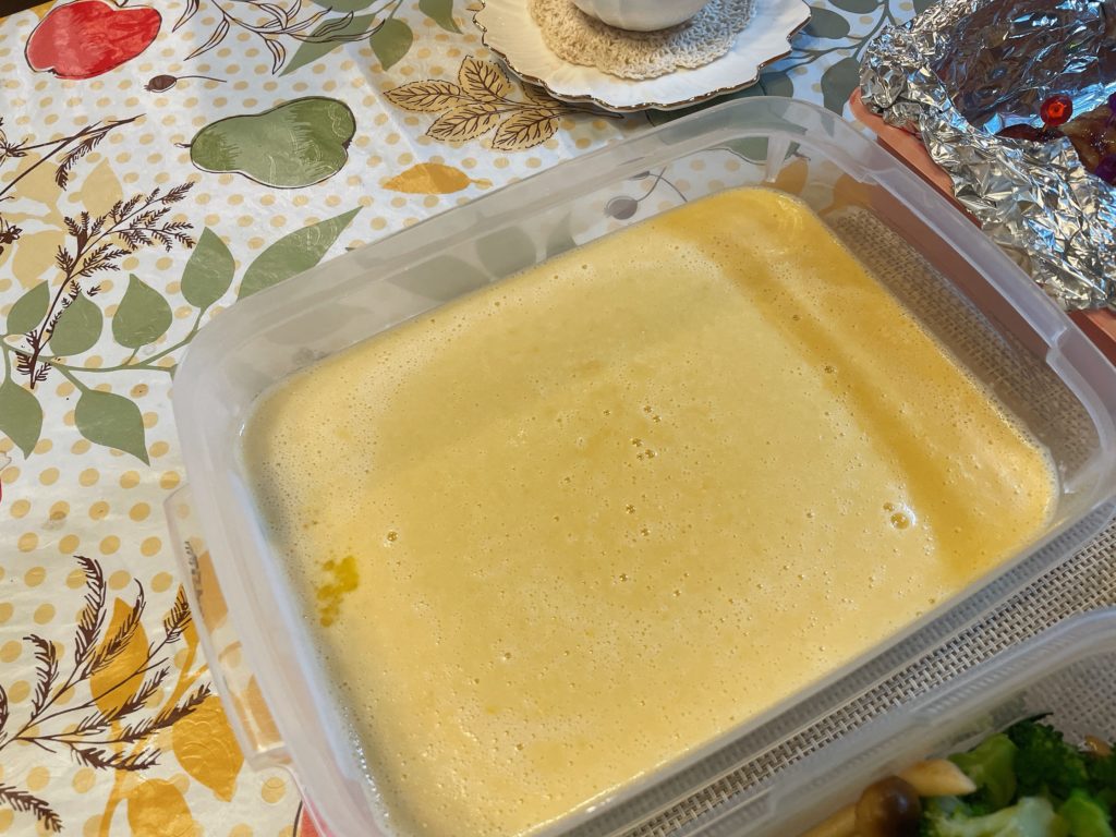 料理教室マンツーマンコーンスープ