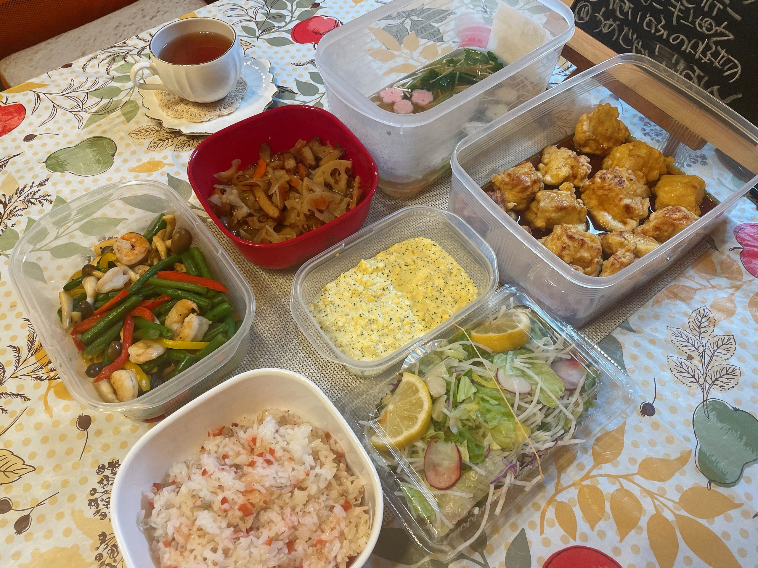 料理教室マンツーマンチキン南蛮セット