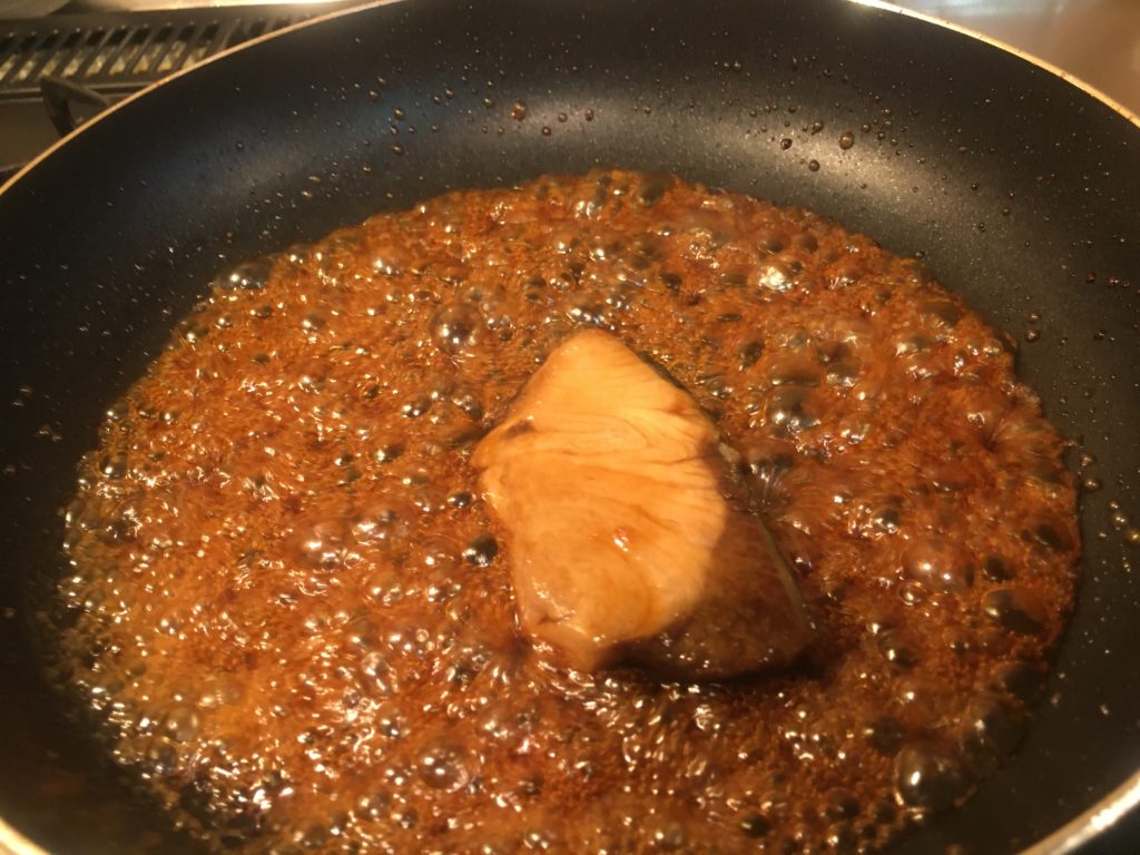 料理教室マンツーマン鰤照り④