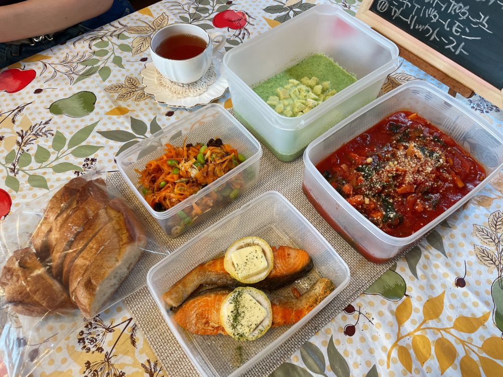 料理教室マンツーマントマトパスタセット