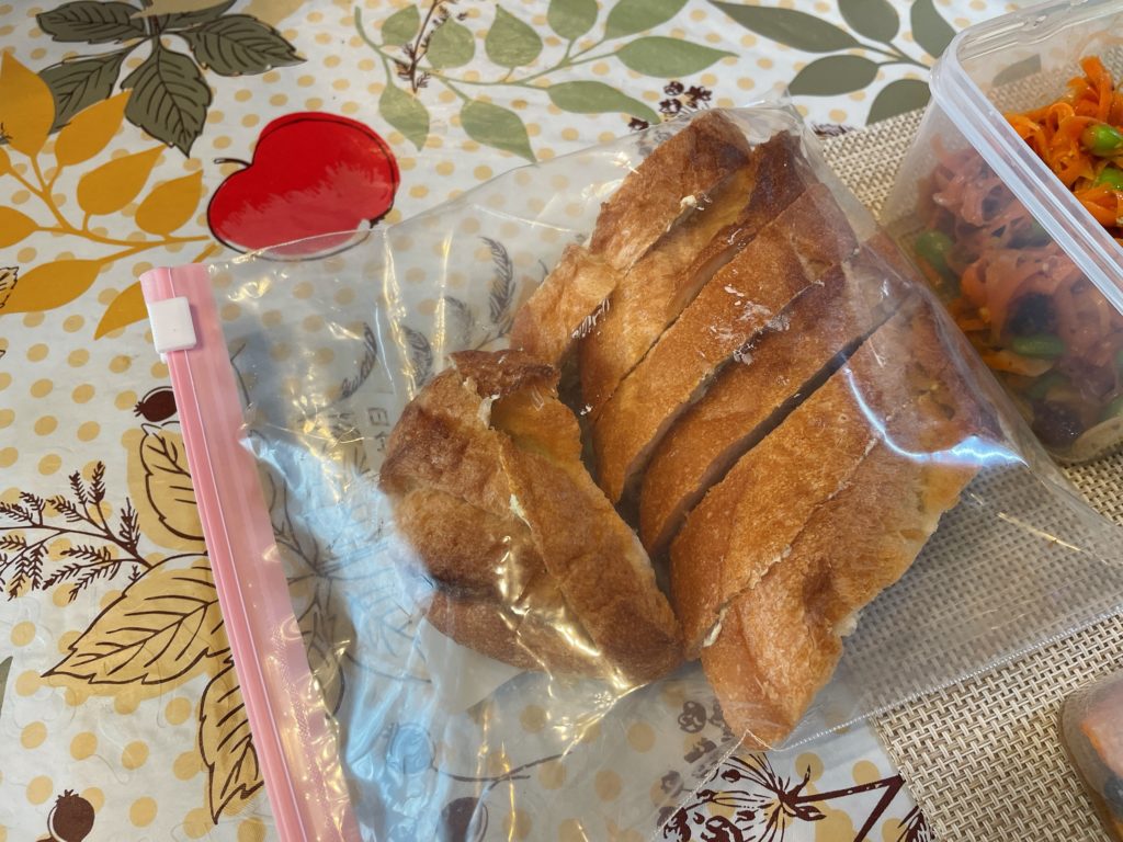 料理教室マンツーマンガーリックトースト