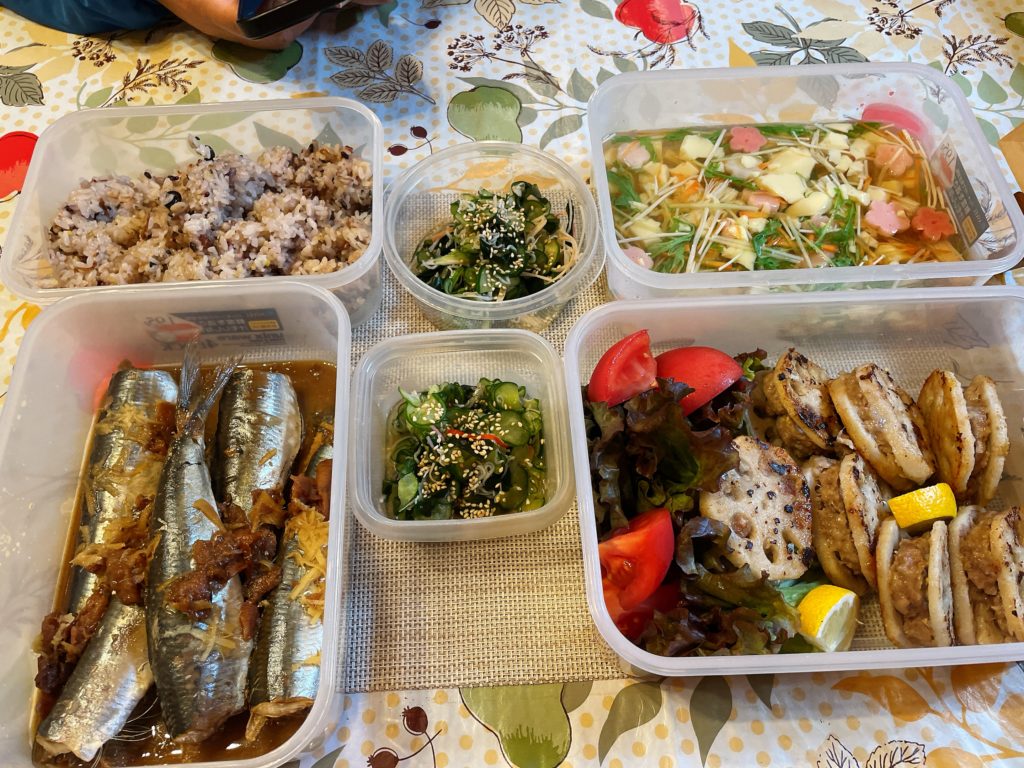 料理教室マンツーマンいわし梅煮セット