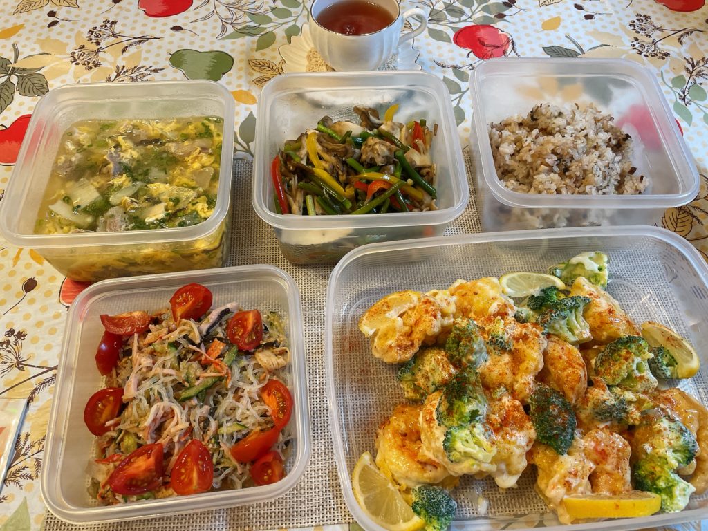 料理教室マンツーマンエビマヨセット