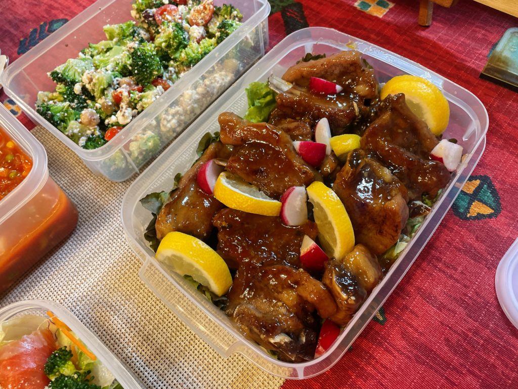 料理教室マンツーマンスペアリブ