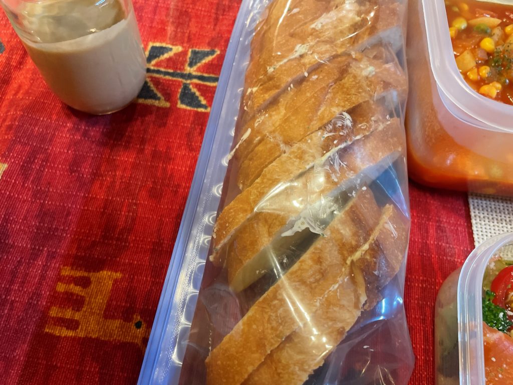 料理教室マンツーマンガーリックトースト