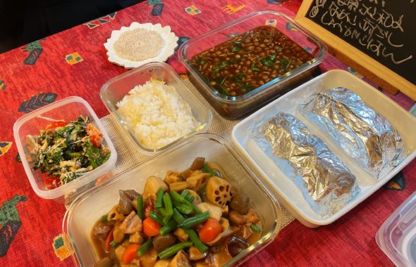 料理教室マンツーマン鮭ホイル焼きセット