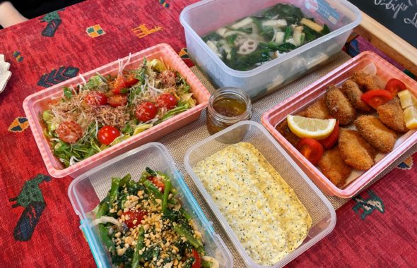 料理教室マンツーマン鮭フライセット