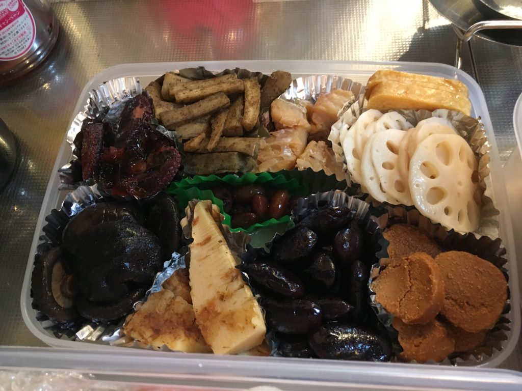 料理教室マンツーマンお節料理冷蔵庫用