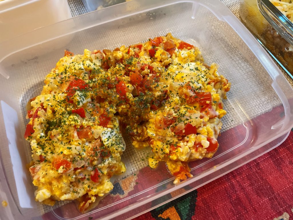 料理教室マンツーマンチキンチーズ蒸し焼き