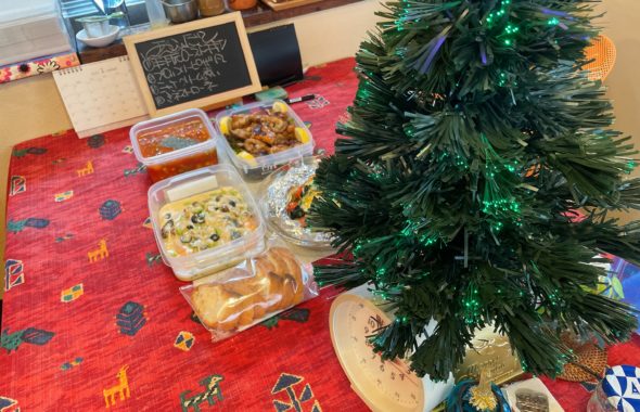 料理教室マンツーマン手羽元ローストチキンセット