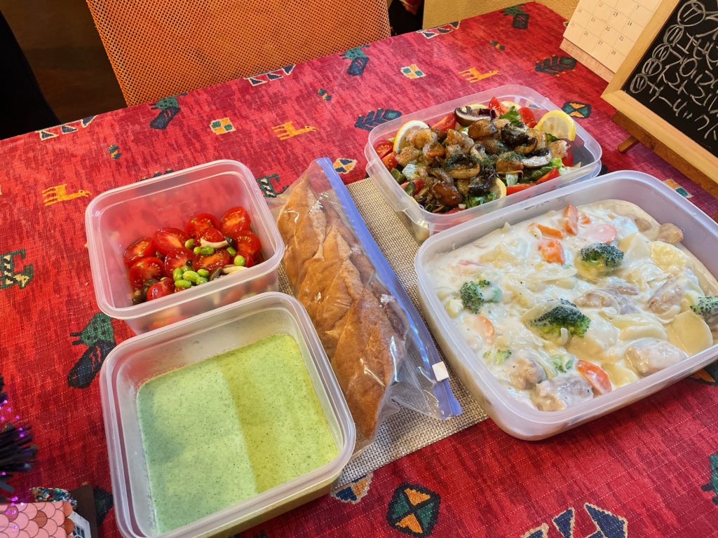 料理教室マンツーマンクリームシチューセット