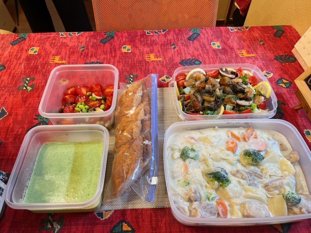 料理教室マンツーマンクリームシチューセット