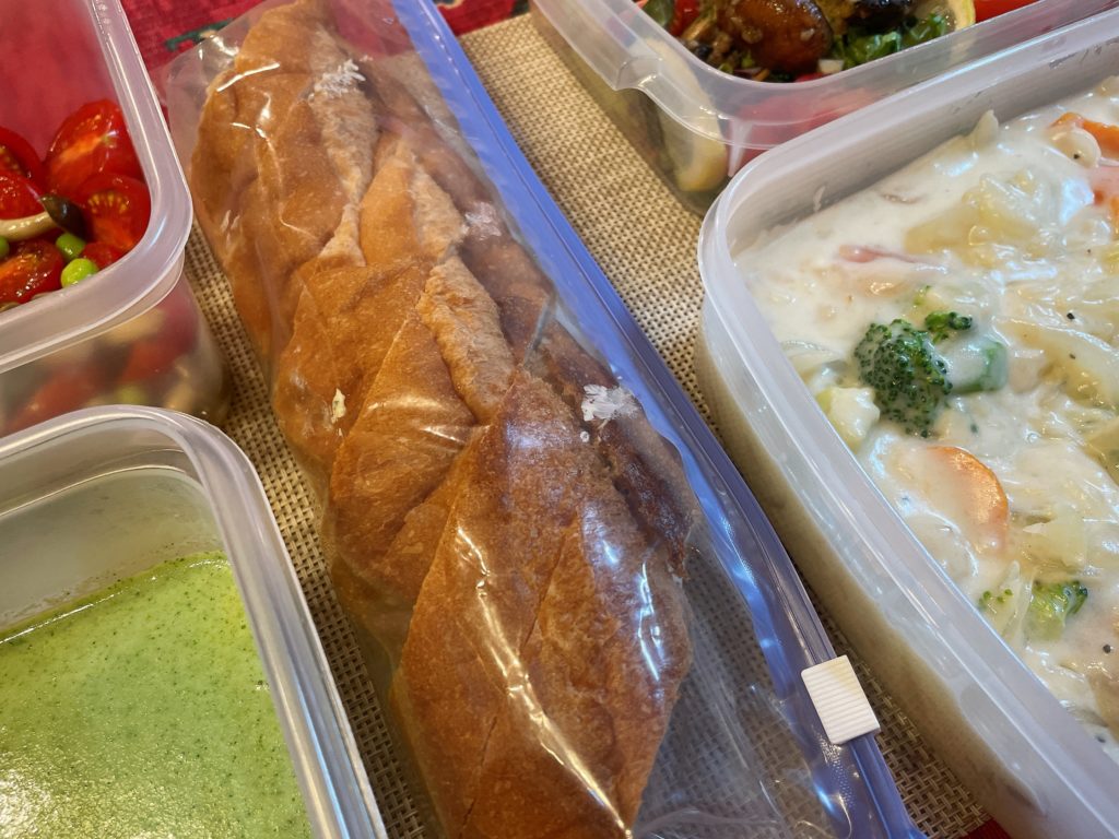 料理教室マンツーマンガーリックトースト