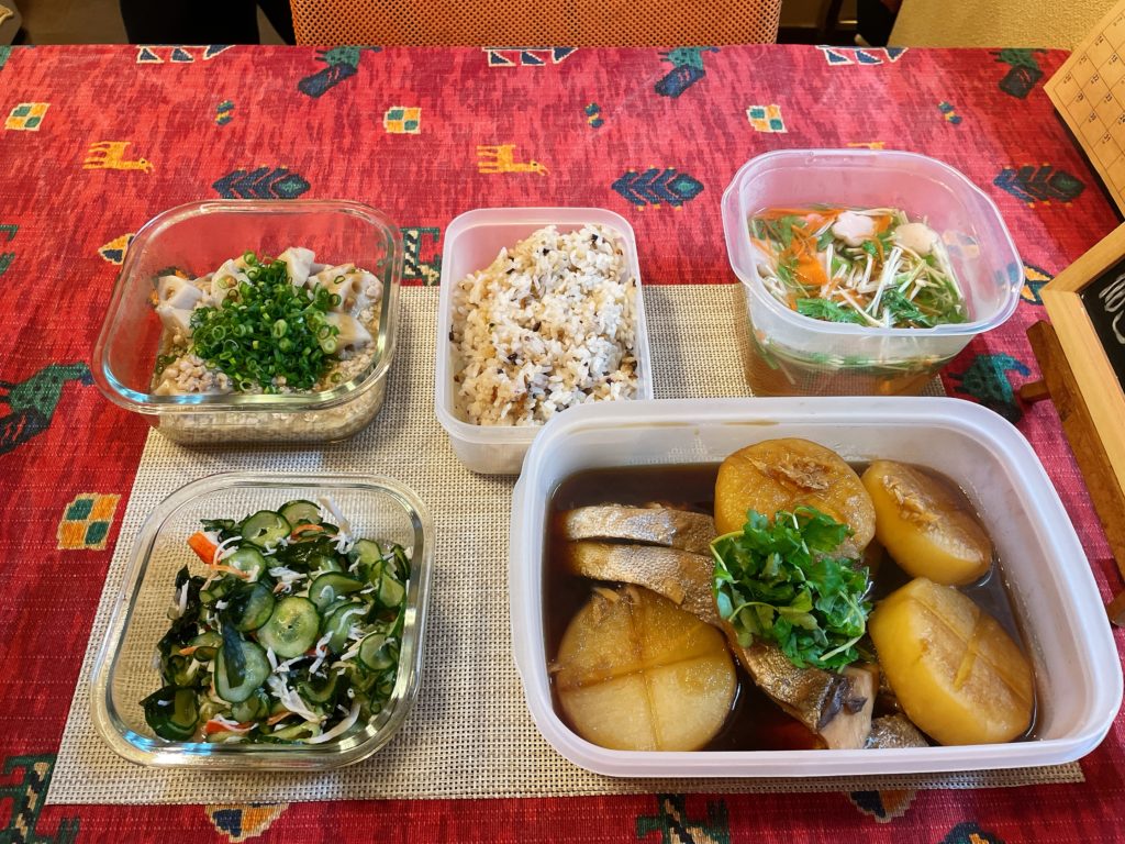 料理教室マンツーマンぶり大根セット