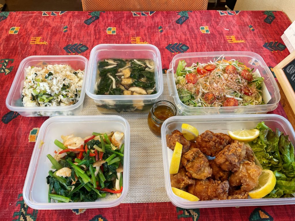 料理教室マンツーマン鶏の唐揚げセット