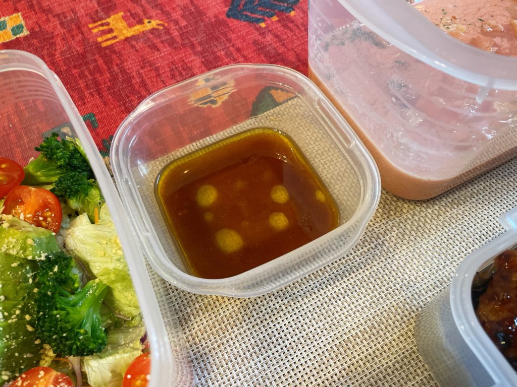 料理教室マンツーマン醤油レモンドレッシング