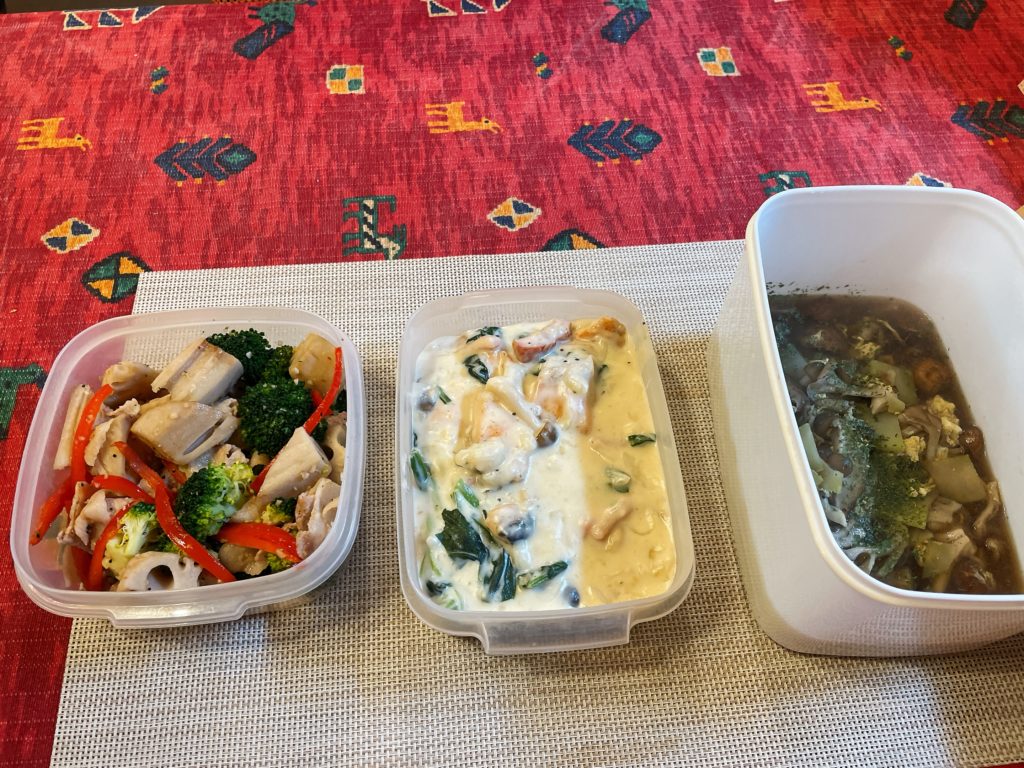 料理教室マンツーマン鮭クリパセット