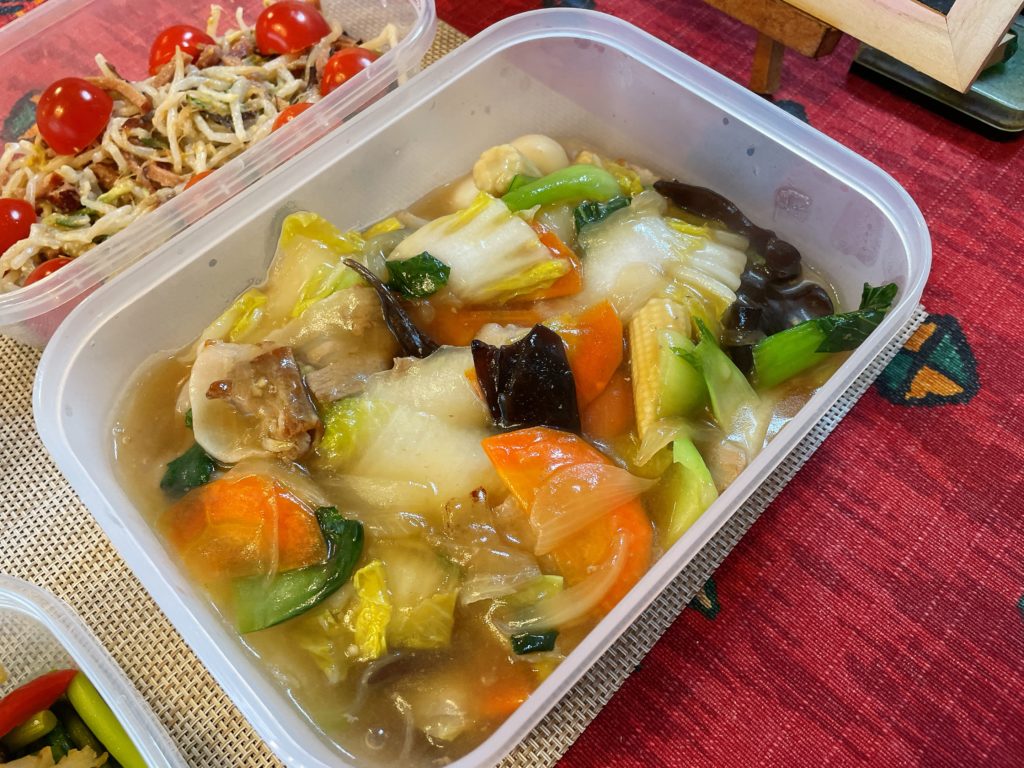 料理教室マンツーマン八宝菜