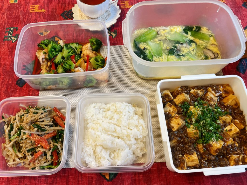 料理教室マンツーマン麻婆豆腐セット