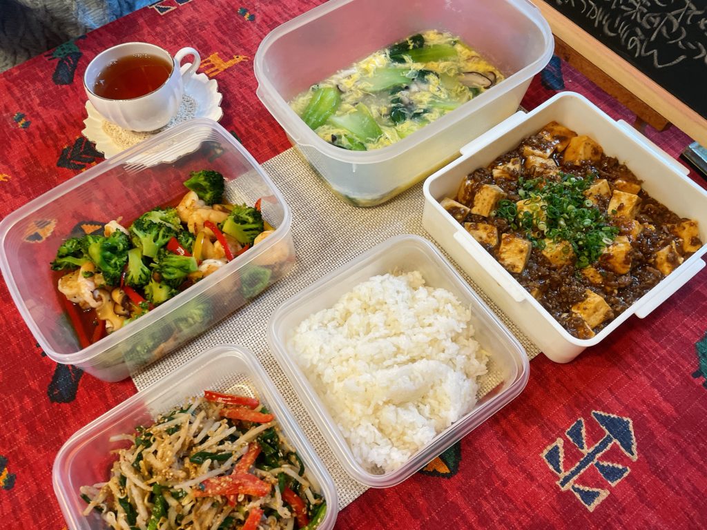 料理教室マンツーマン麻婆豆腐セット