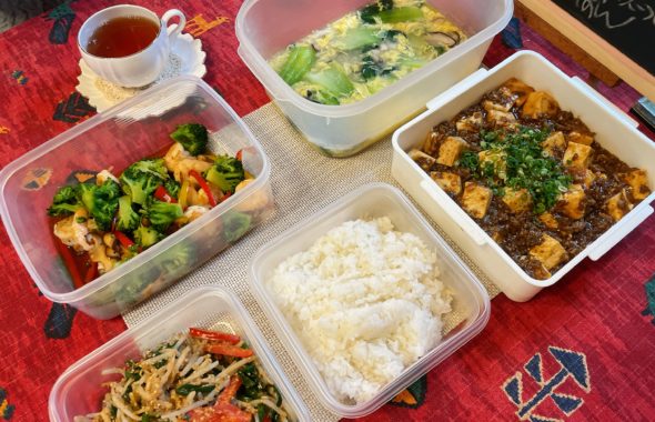 料理教室マンツーマン麻婆豆腐セット