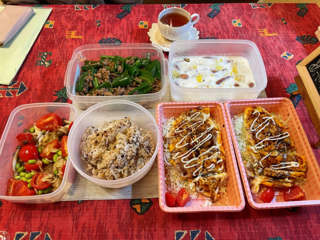 料理教室マンツーマンとん平焼きセット