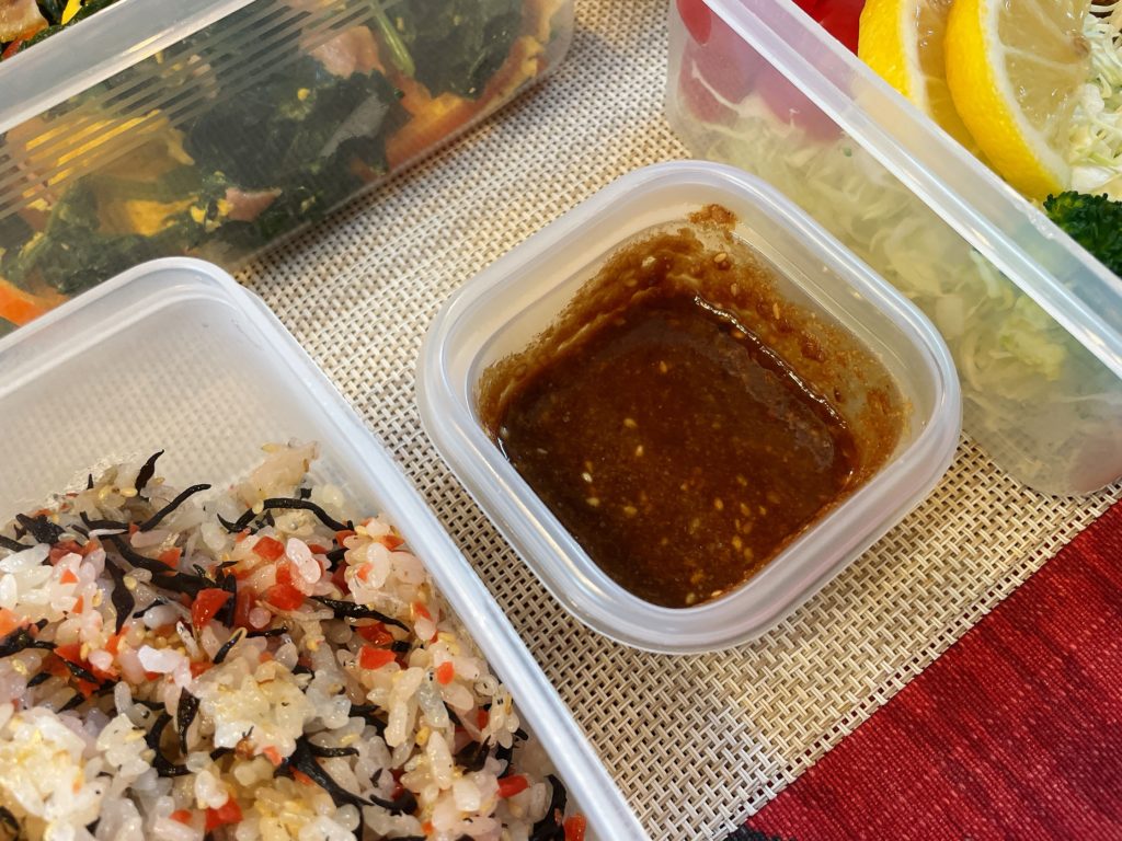 料理教室マンツーマン胡麻ソース