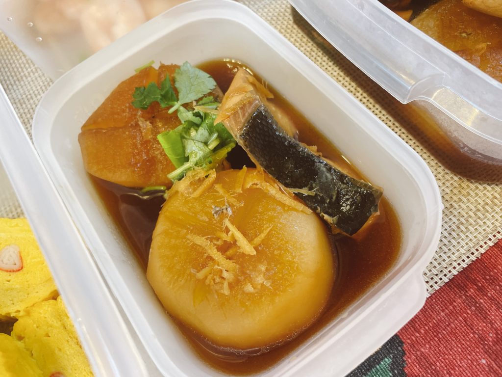 料理教室マンツーマンぶり大根②