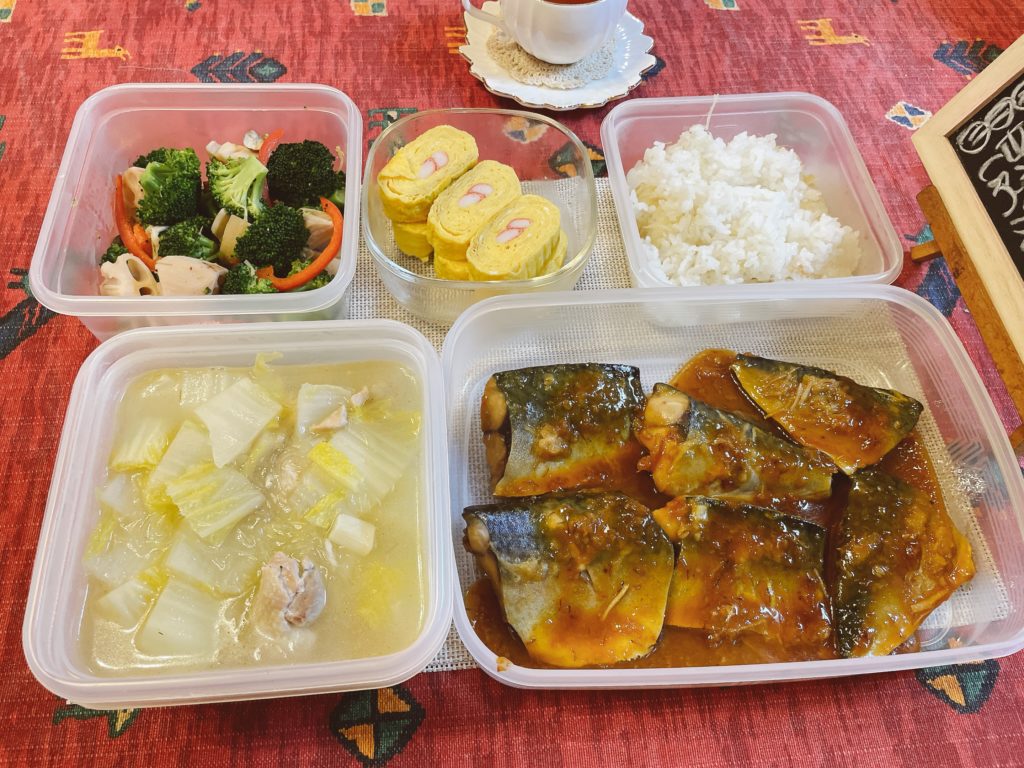 料理教室マンツーマンサバ味噌セット