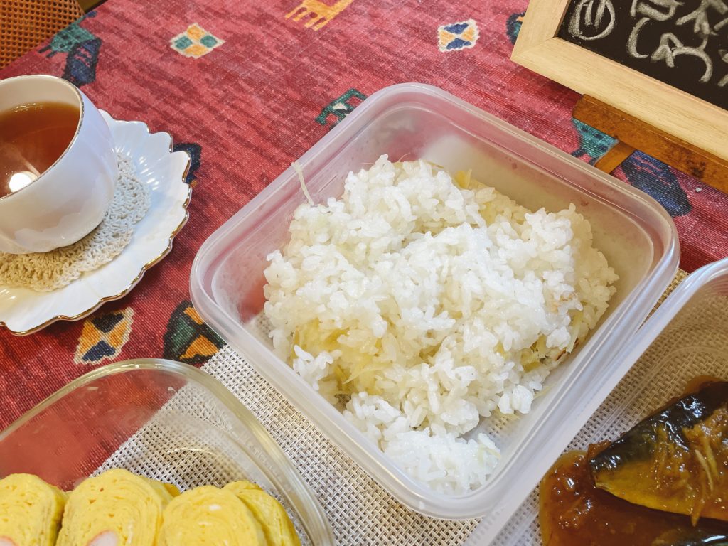 料理教室マンツーマン生姜ごはん