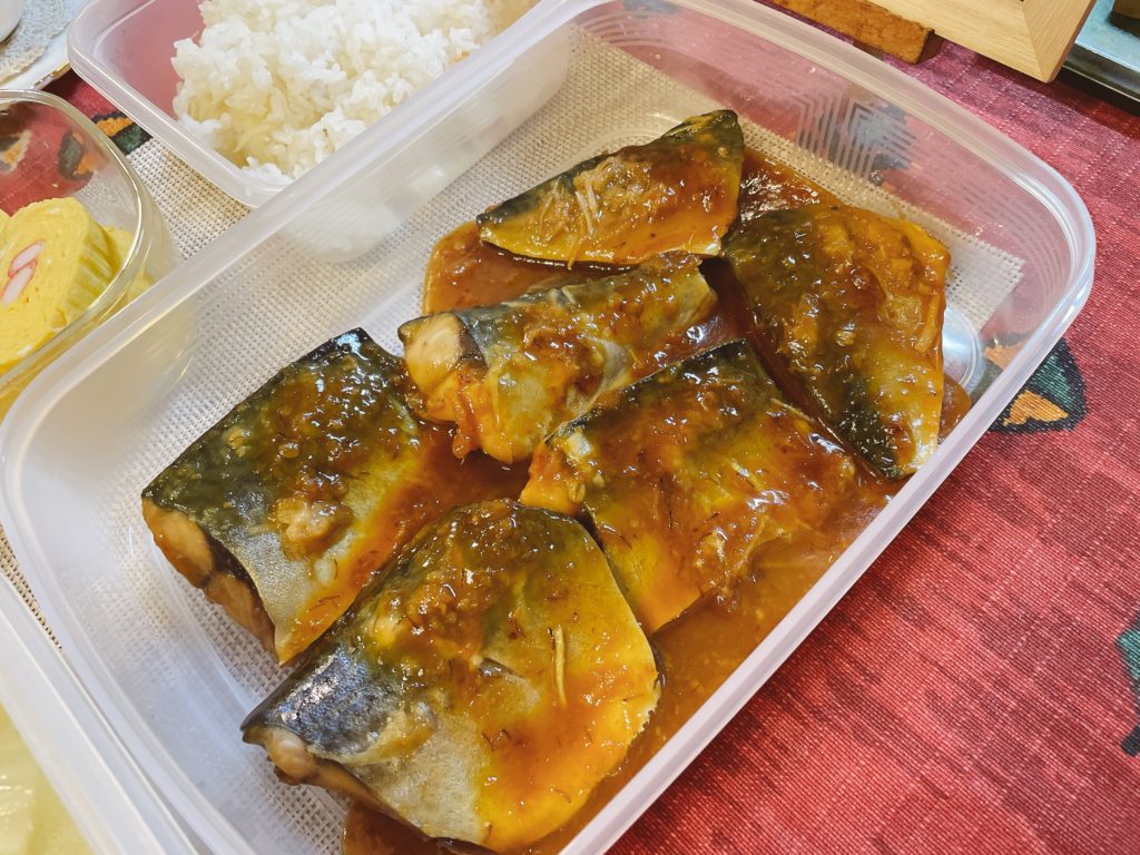 料理教室マンツーマンサバ味噌